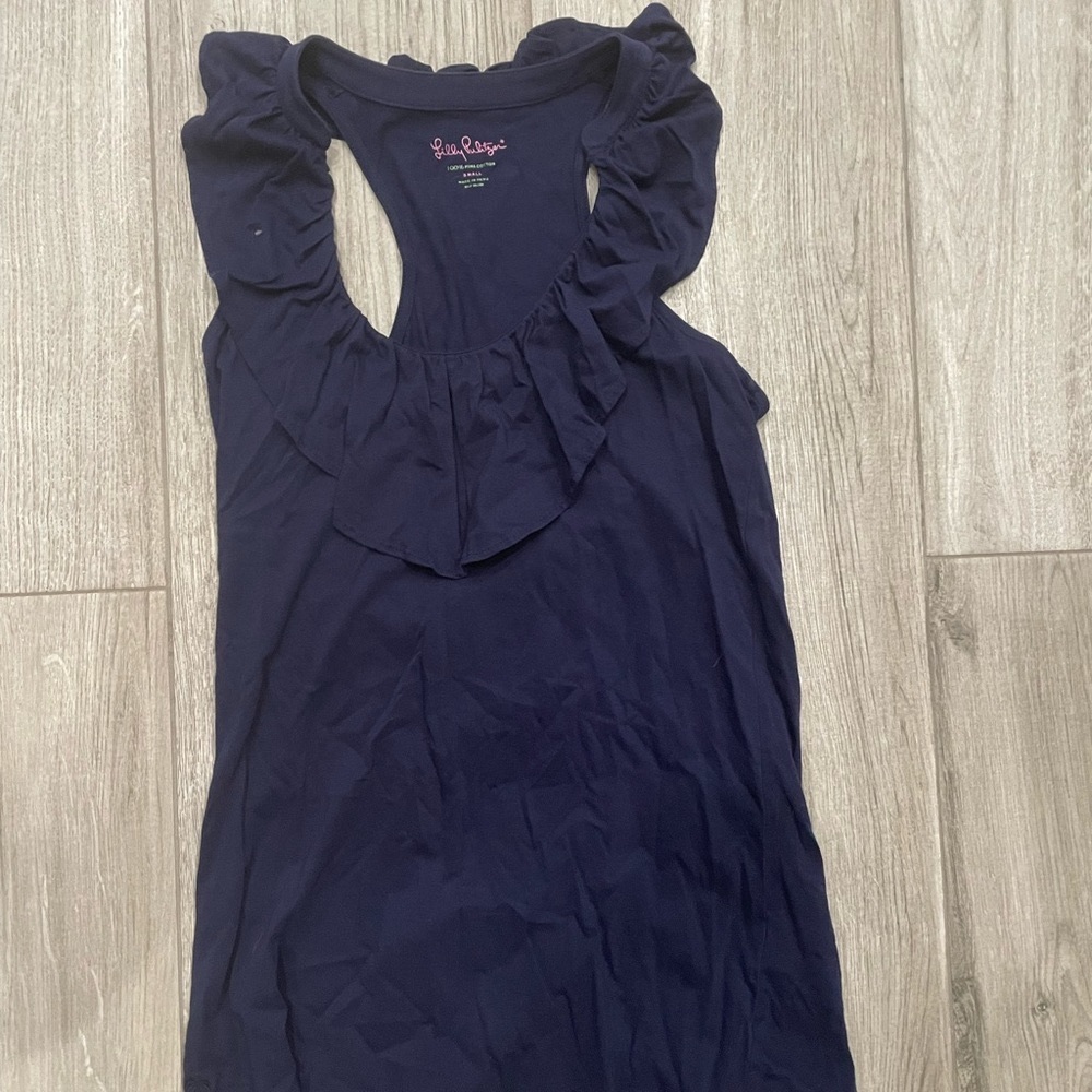 Lily Pulitzer Ruffle Tank